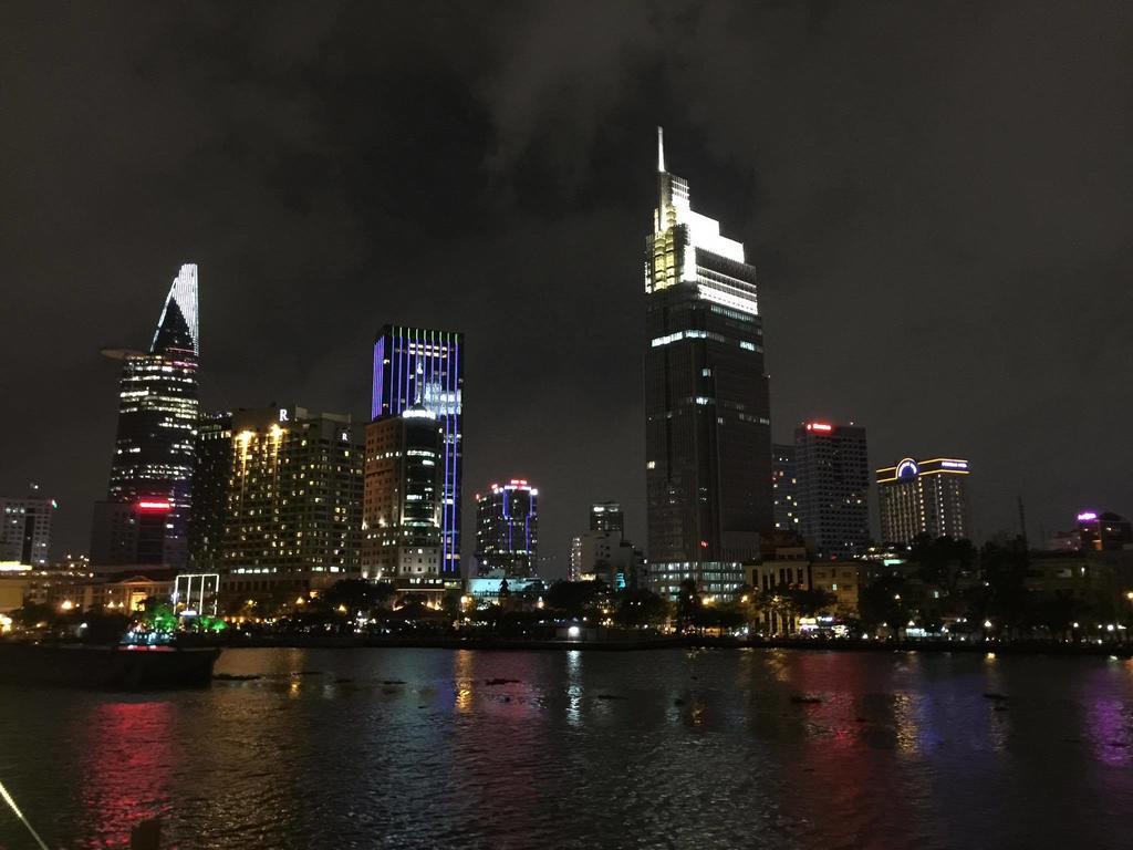 เทียนไห โฮเต็ล Hotel โฮจิมินห์ซิตี้ ภายนอก รูปภาพ