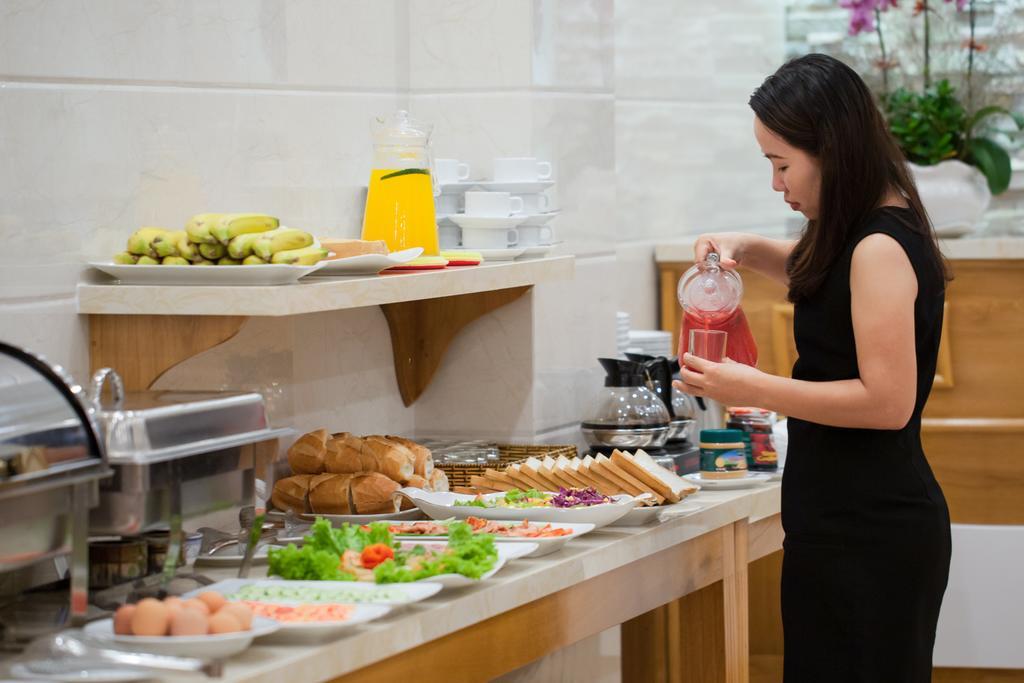 เทียนไห โฮเต็ล Hotel โฮจิมินห์ซิตี้ ภายนอก รูปภาพ
