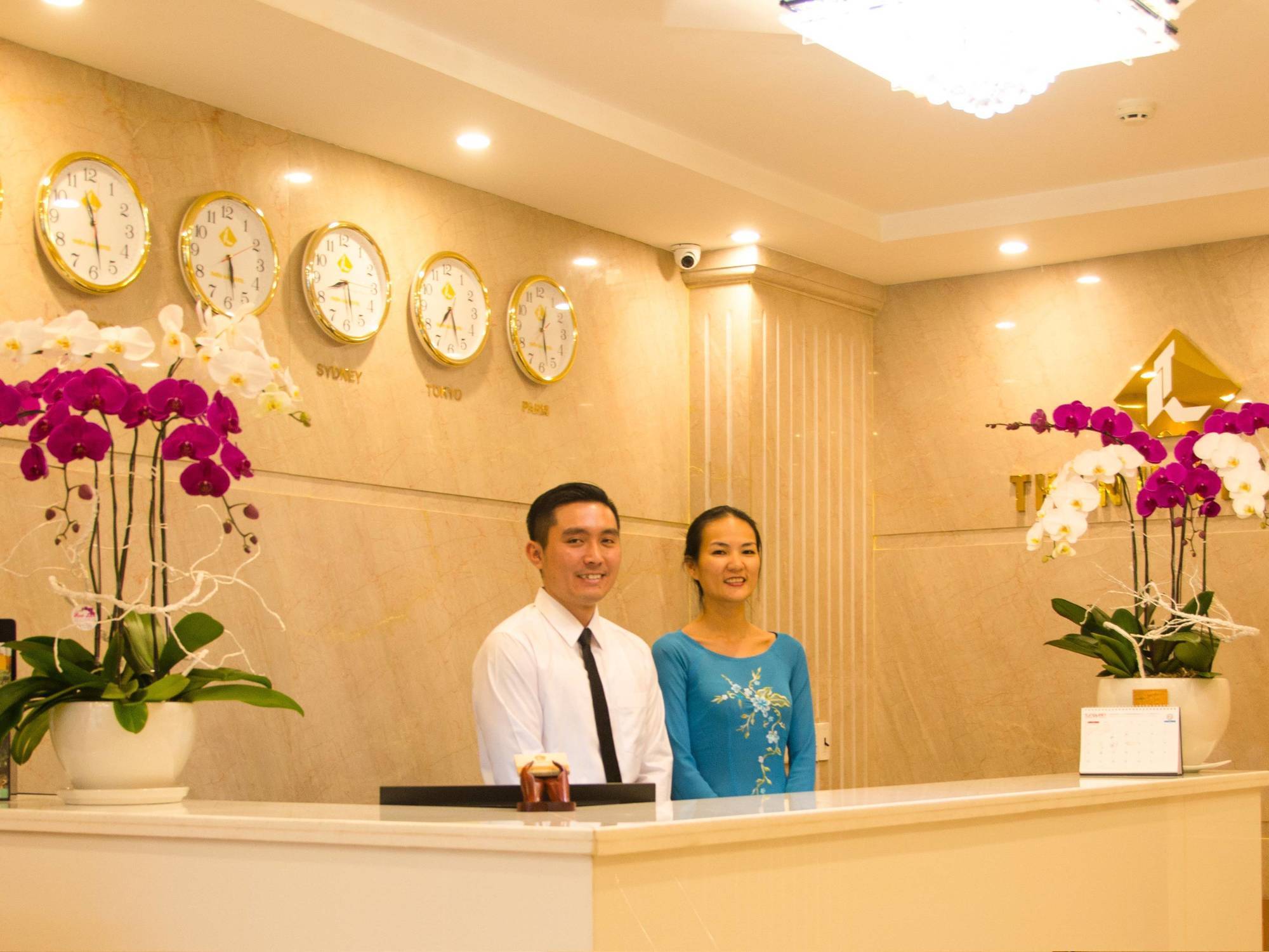 เทียนไห โฮเต็ล Hotel โฮจิมินห์ซิตี้ ภายนอก รูปภาพ